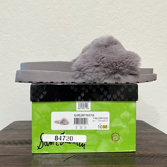 FAUX FUR SLIDES - Picture 3 of 4